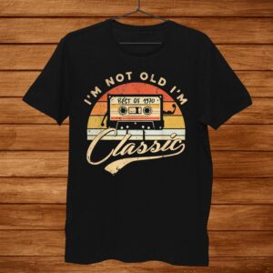 50th Birthday Gift Vintage970 Retro Bday0 Years Old Shirt