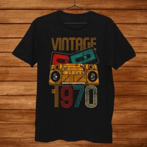 50th Birthday Gifts Years Old Vintage970 Shirt