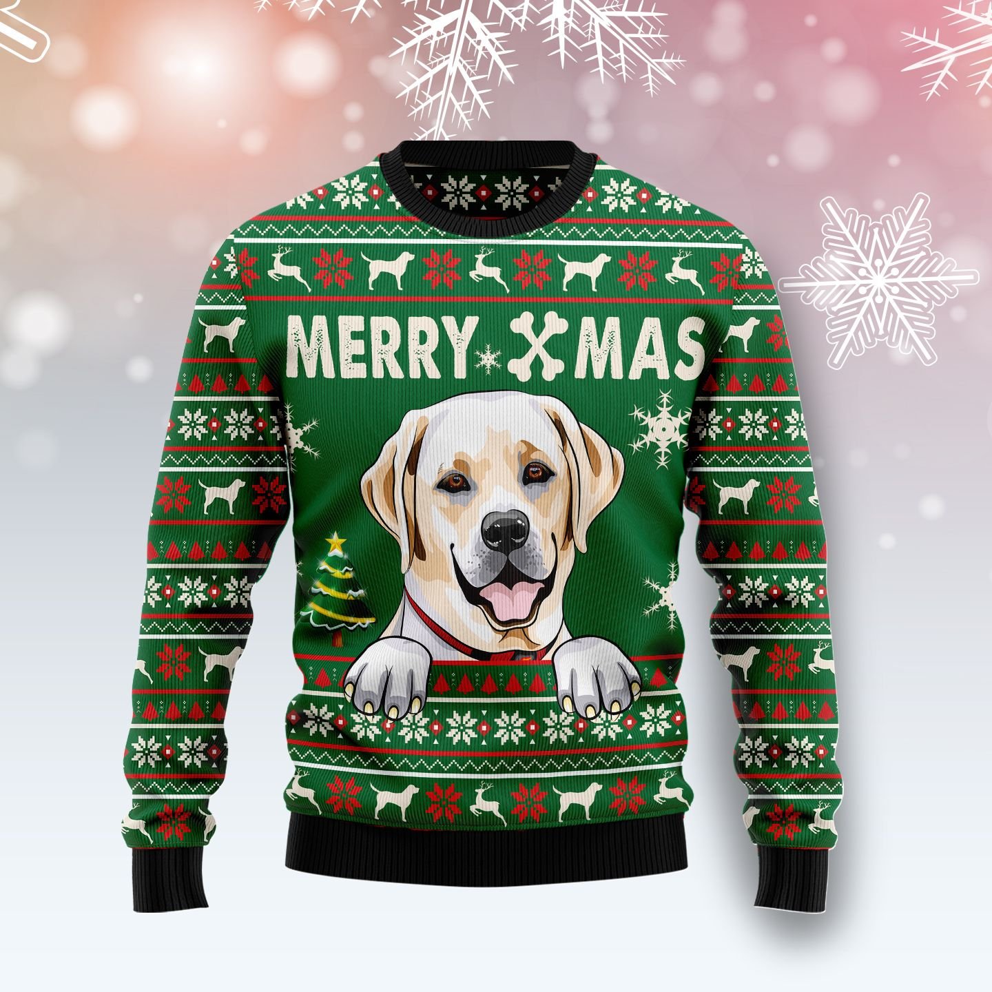 christmas sweater for labrador