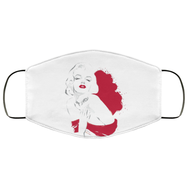 Marilyn Monroe Face Mask TeeUni marilyn-monroe-face-mask-teeuni