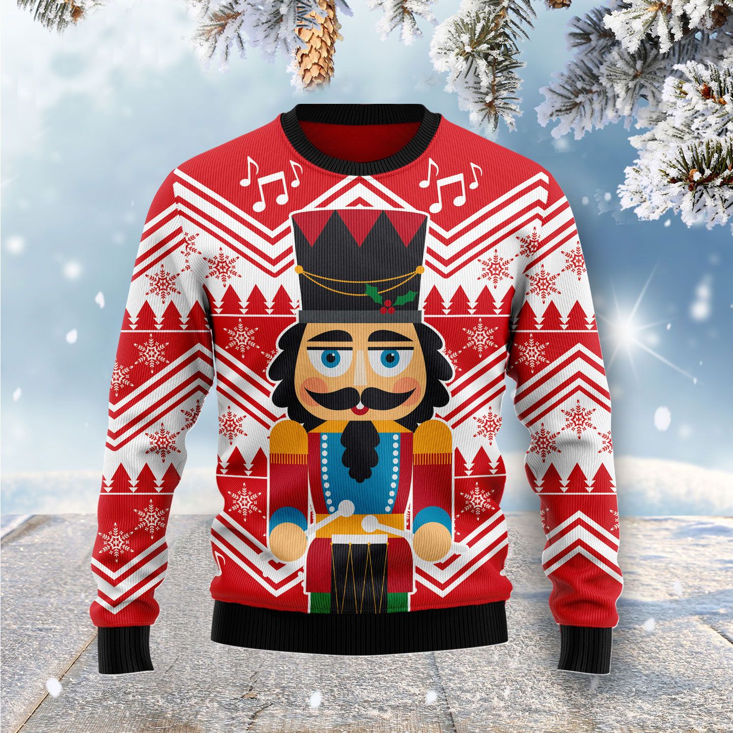 nutcracker sweater