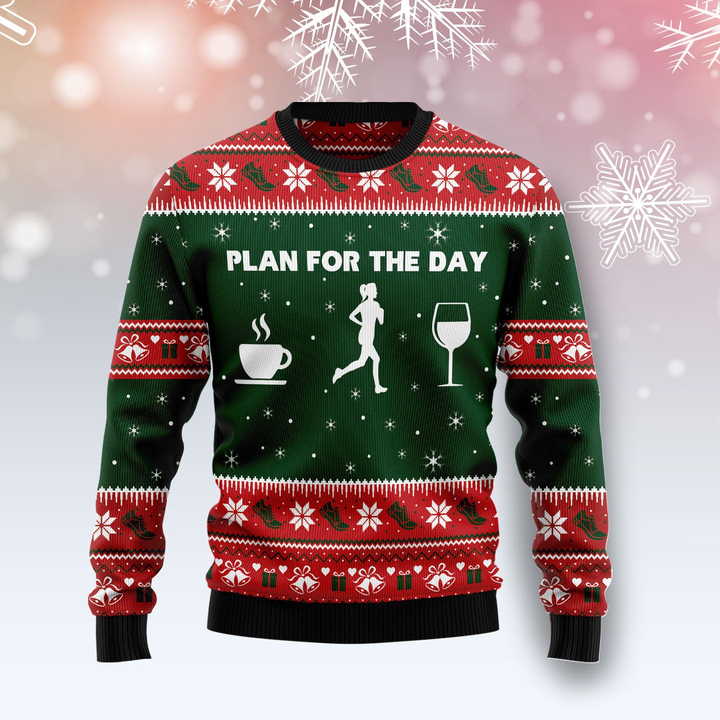 ugly sweater running shirt