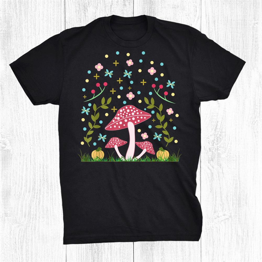 Cottagecore Mushroom Goblincore Aesthetic Shirt
