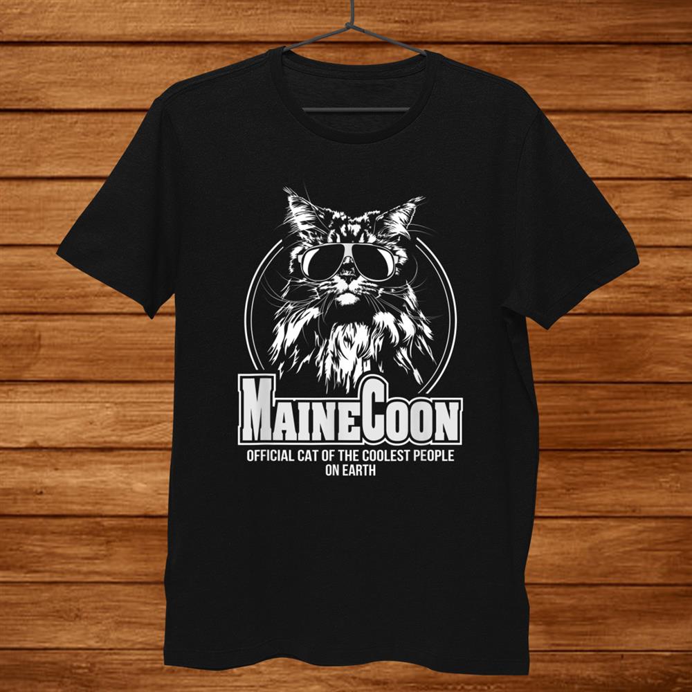 maine coon cat shirt