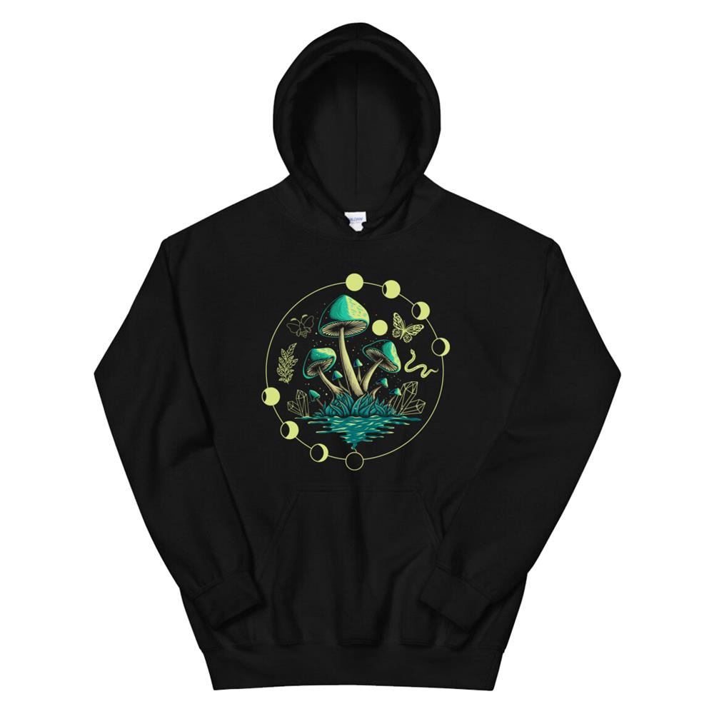 Goblincore Mushroom Aesthetic Dark Academia Cottagecore Hoodie
