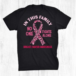 Hno One Fights Alone Breast Cancer Awareness Shirt