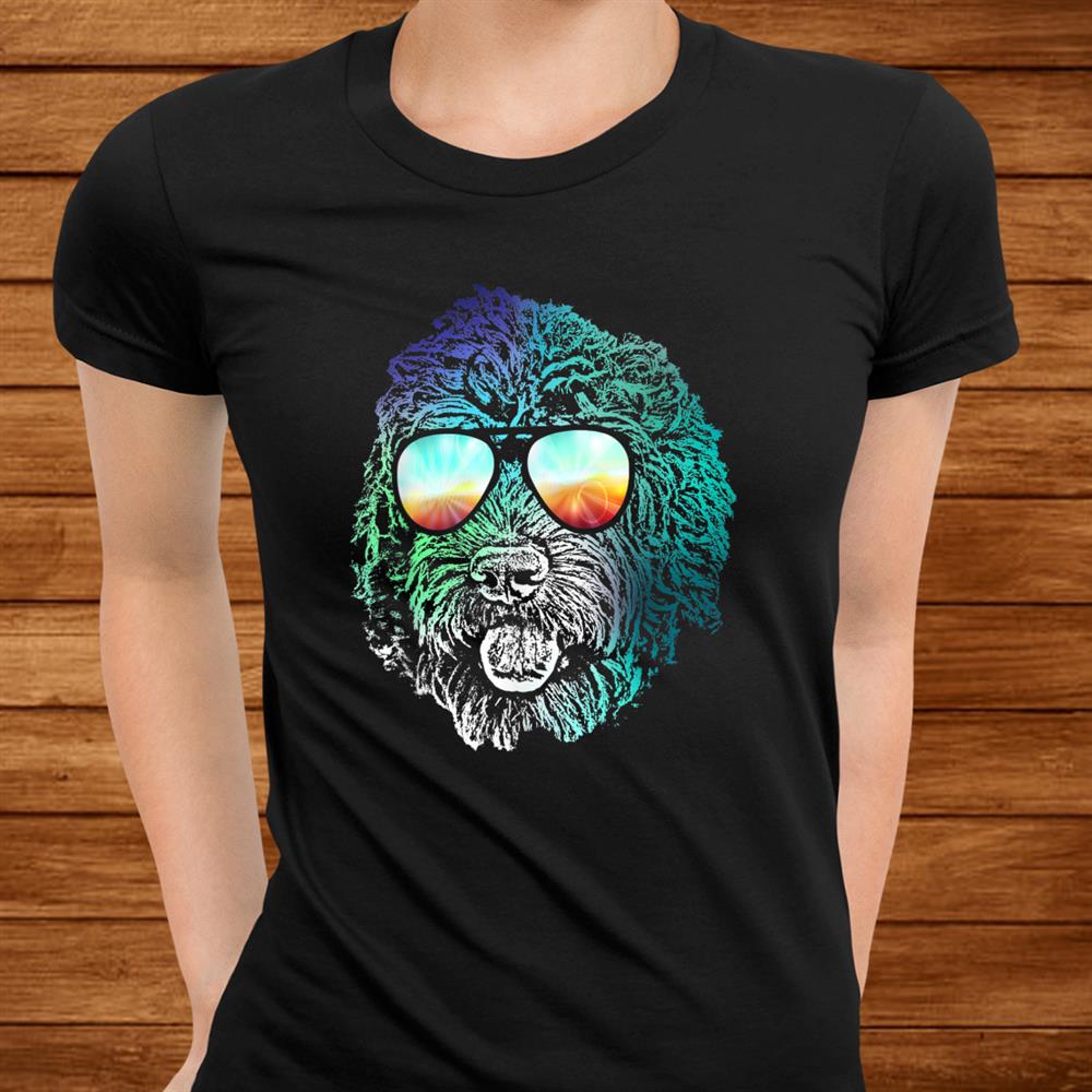 Labradoodle Neon Dog Shirt