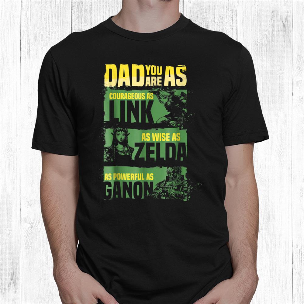 Zelda Dad Relates To Game Shirt | TeeUni