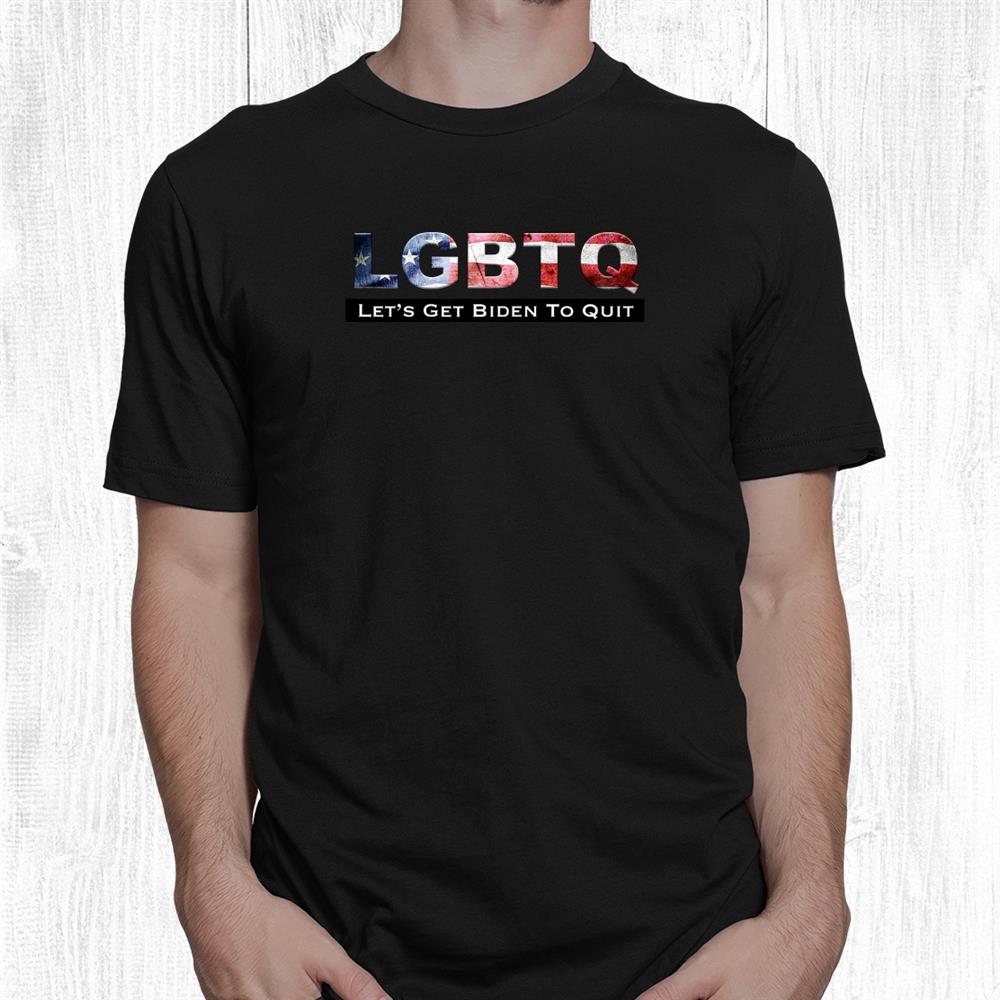 Let's Get Biden To Quit Lgbtq Funny Political Humor Jokes Shirt - TeeUni Let's Get Biden To Quit Lgbtq Funny Political Humor Jokes Shirt - TeeUni