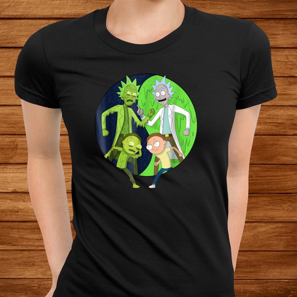 Mademark X Rick And Morty Rick And Morty Vs. Toxic Rick And Morty Shirt