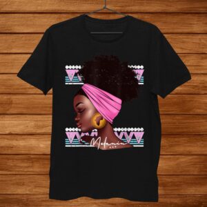Melanin Women Educated Black Melanin Dashiki Queen Shirt