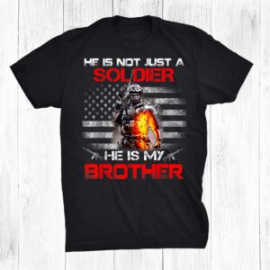 My Brother Is A Soldier Proud Army Sister Tshirt