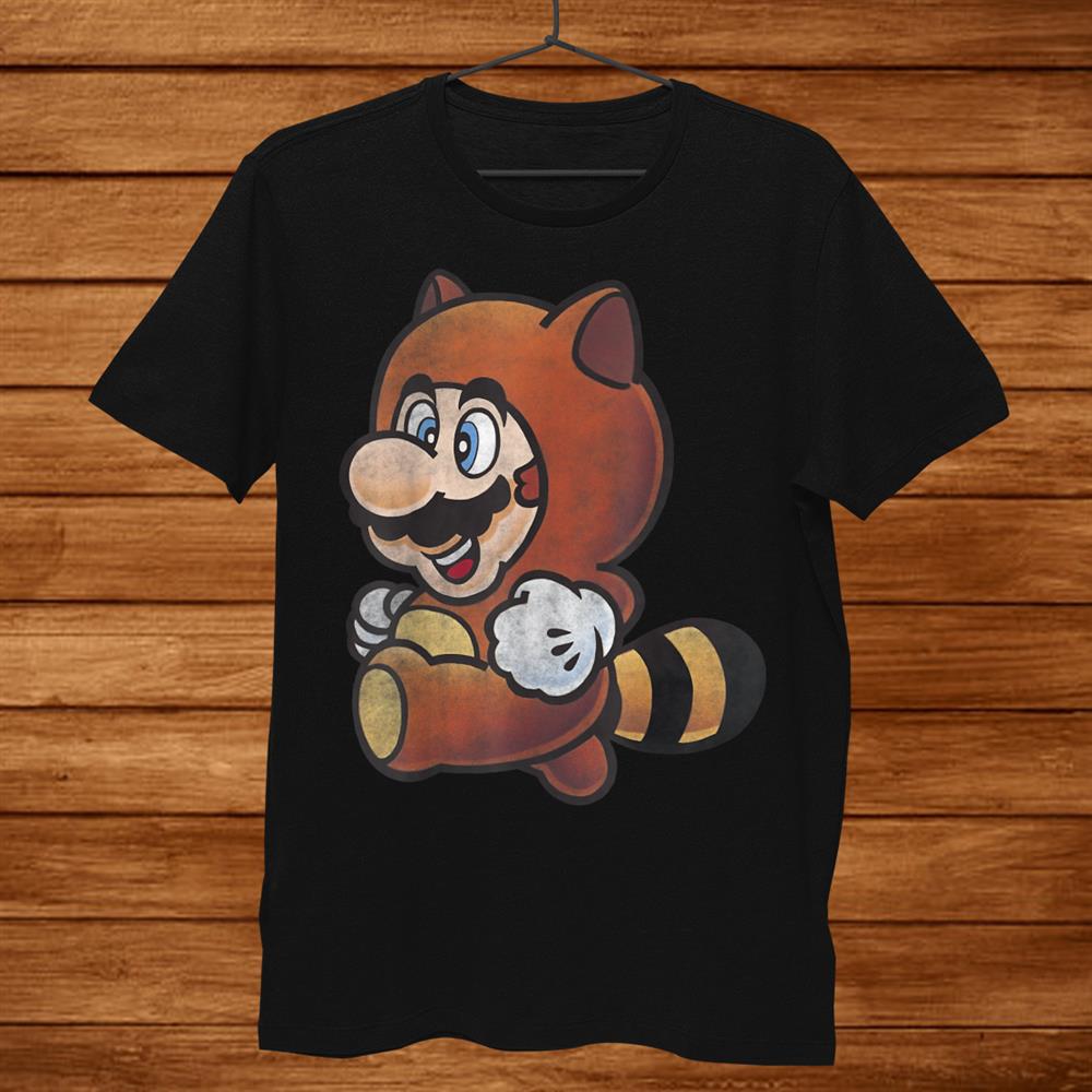 tanooki mario t shirt