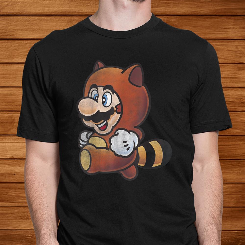 tanooki mario t shirt