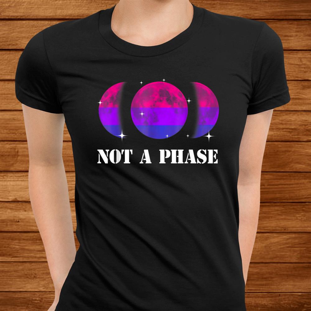 Not A Phase Bisexual Flag Shirt Lgbt 