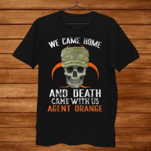 Orange Agent Vietnam War Military Victims Retired Soldier Shirt