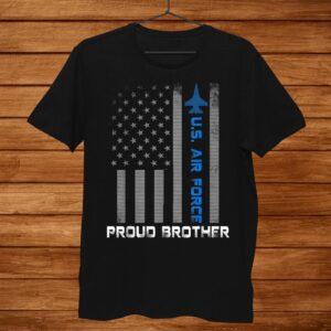 Proud Brother U.s. Air Force Stars Air Force Family Shirt