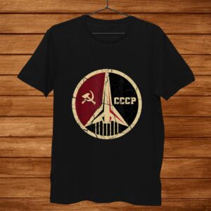 Proud Cccp Shirt Vintage Russia Space Program Shirt