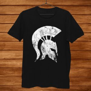 Sparta Soldier Leonidas Spartan Gladiator Helmet Shirt