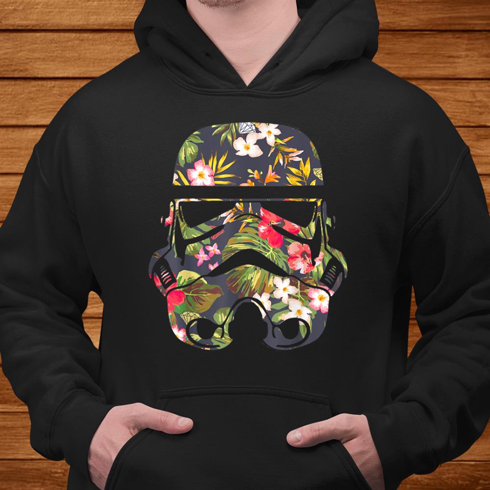 stormtrooper floral shirt