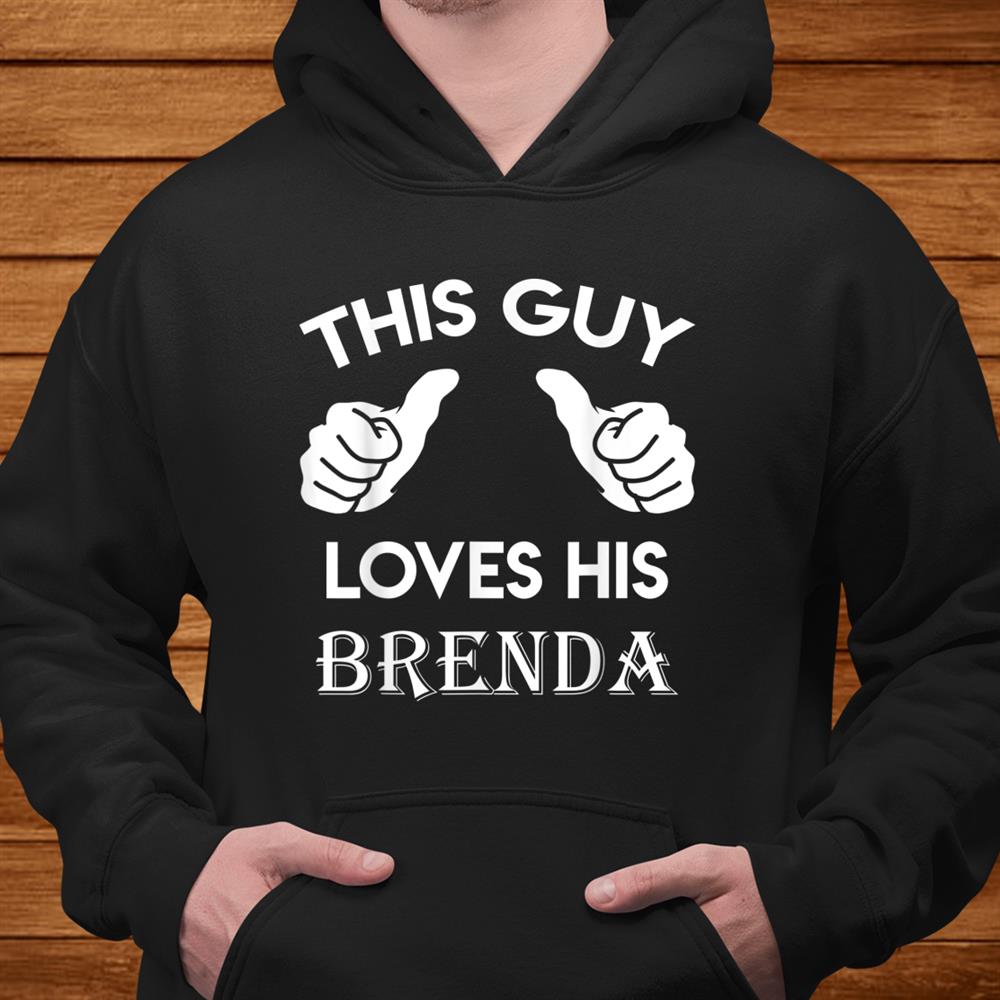 This Guy Loves His Brenda Gift Valentine Anniversary2t Shirt