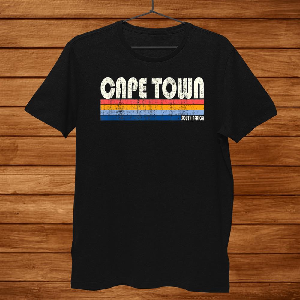 Vintage0s Cape Town South Africa Shirt TeeUni
