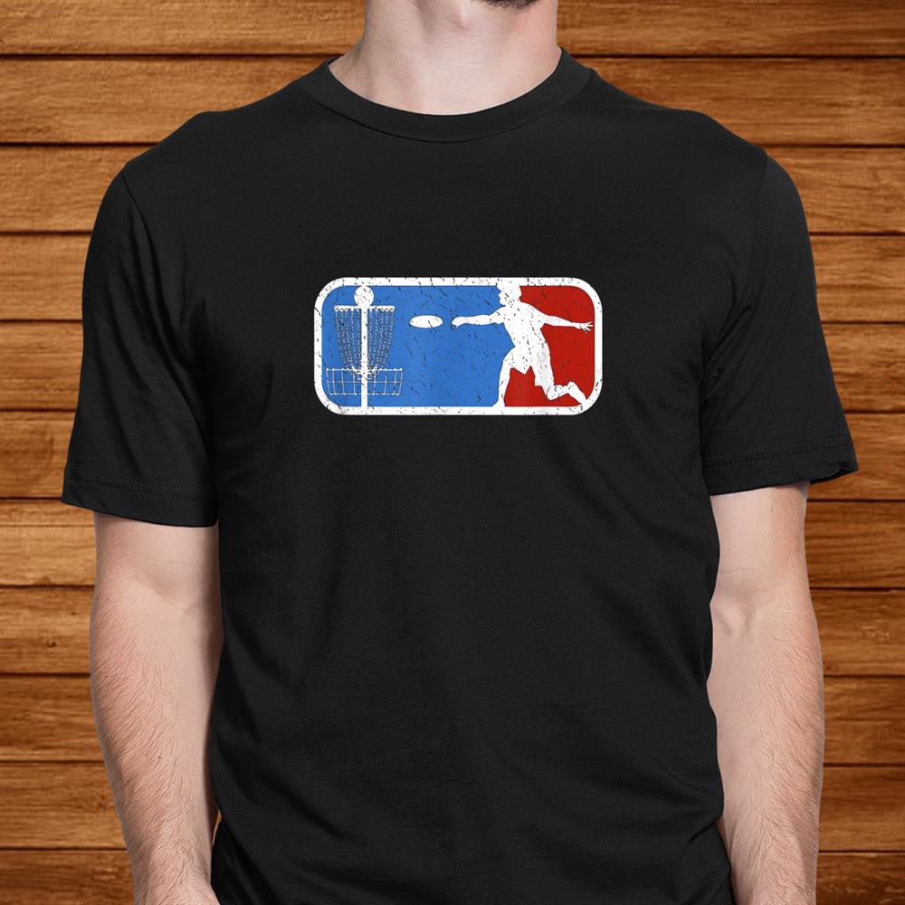 Vintage Disc Golf Graphic Basket Gifts Ultimate Frisbee Shirt