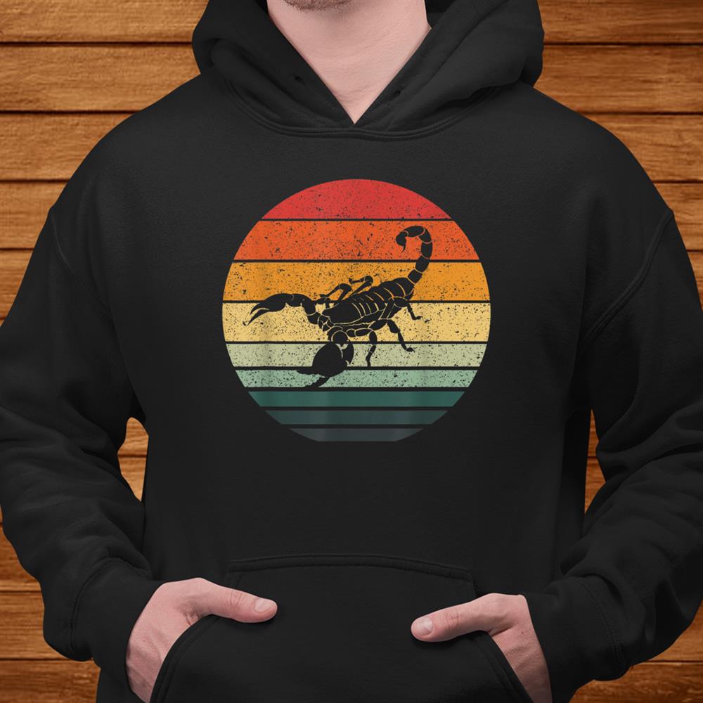 Vintage Scorpion Retro Sunset Art 60s 70s Shirt