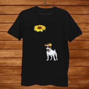 You Are My Sunshine Jack Russell Terrier Shirt Sunflower Men