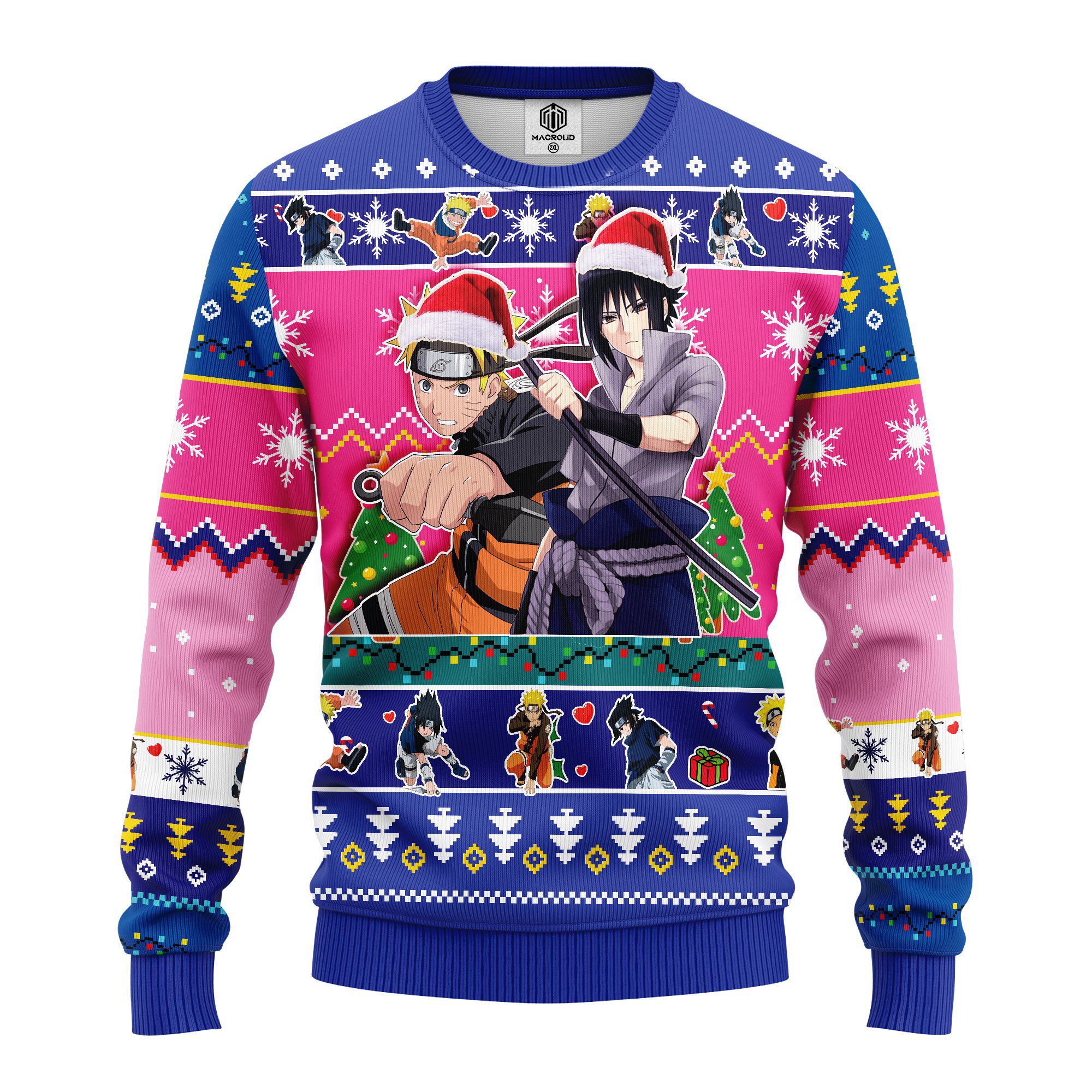 naruto and sasuke sweater
