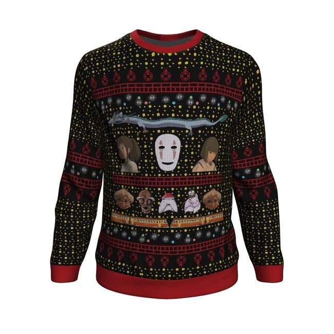 ghibli christmas jumper