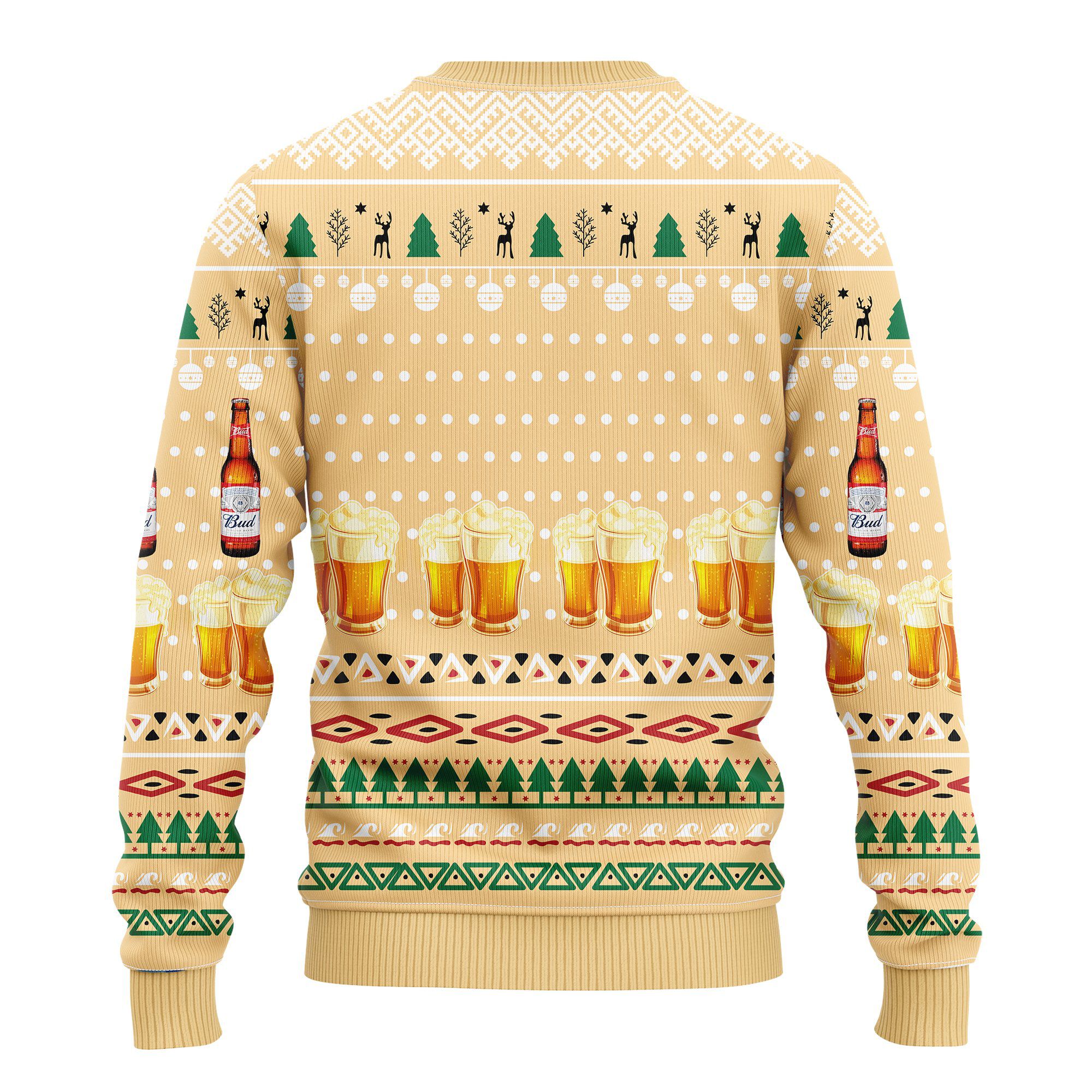 ugly sweater budweiser