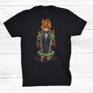 Disney The Nightmare Before Christmas Halloween Coffin King Shirt