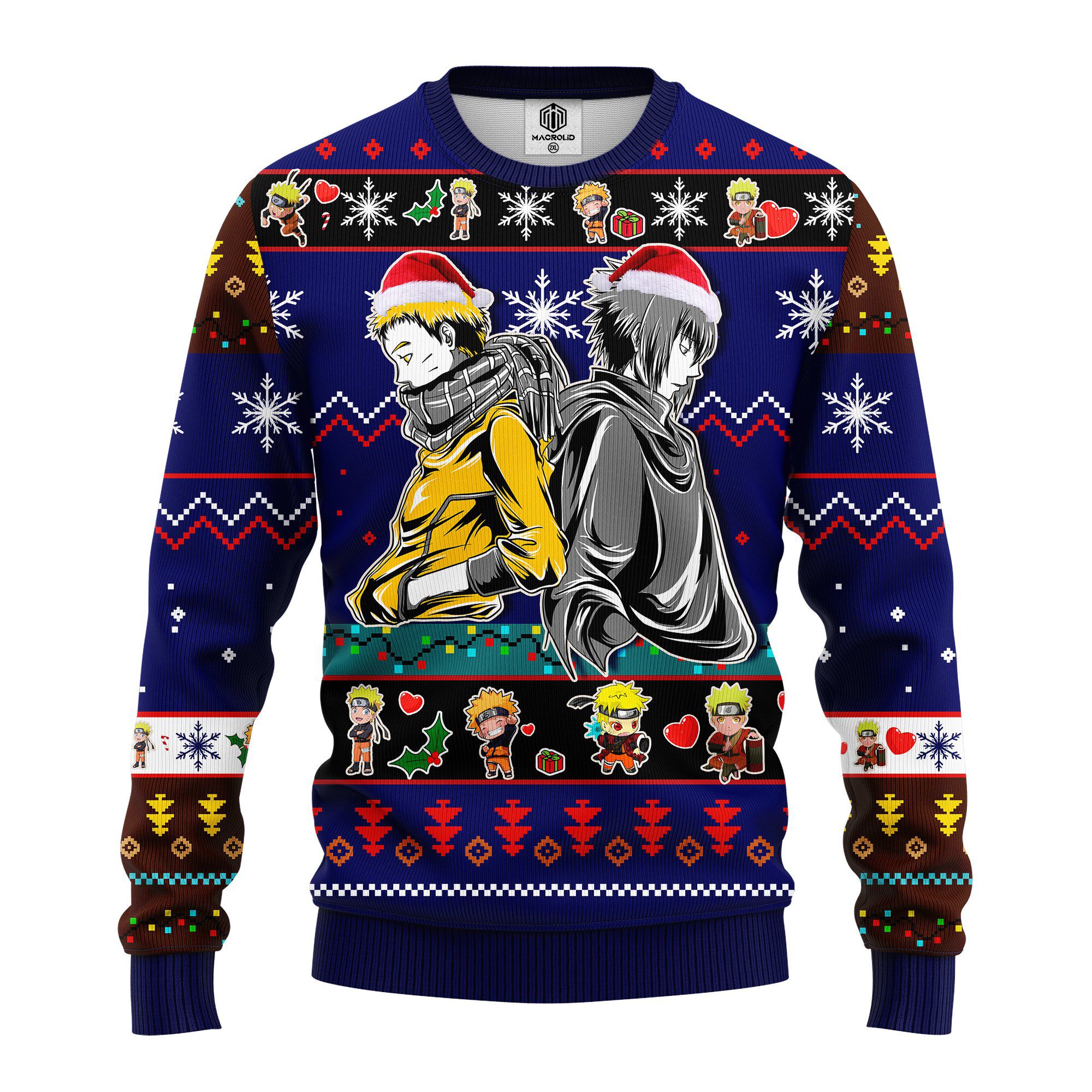 naruto and sasuke sweater