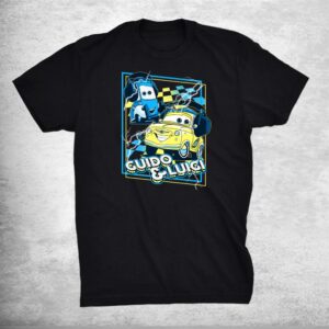Disney Pixar Cars Guido And Luigi Loud As Thunder Shirt