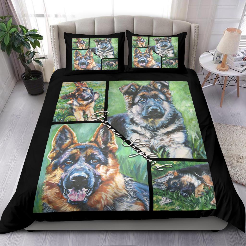 German Shepherb New Bedding Set Duvet Cover Set TeeUni