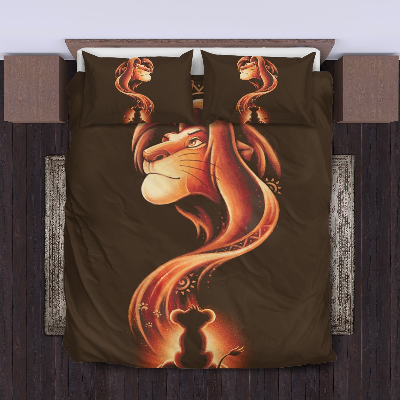 Simba Lion King Bedding Set Duvet Cover Set TeeUni