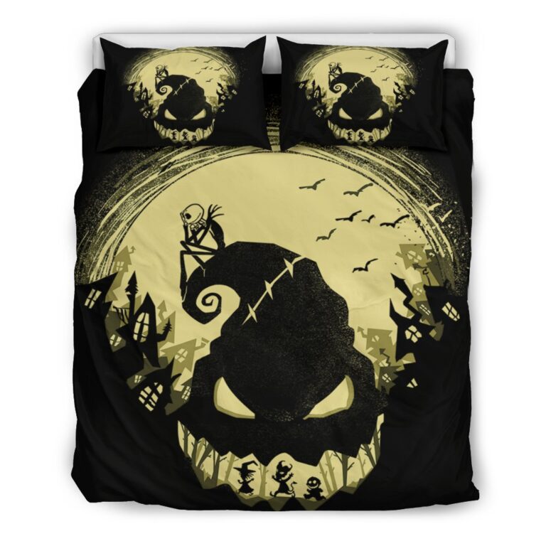 The Nightmare Before Christmas Bedding Set Duvet Cover Set TeeUni