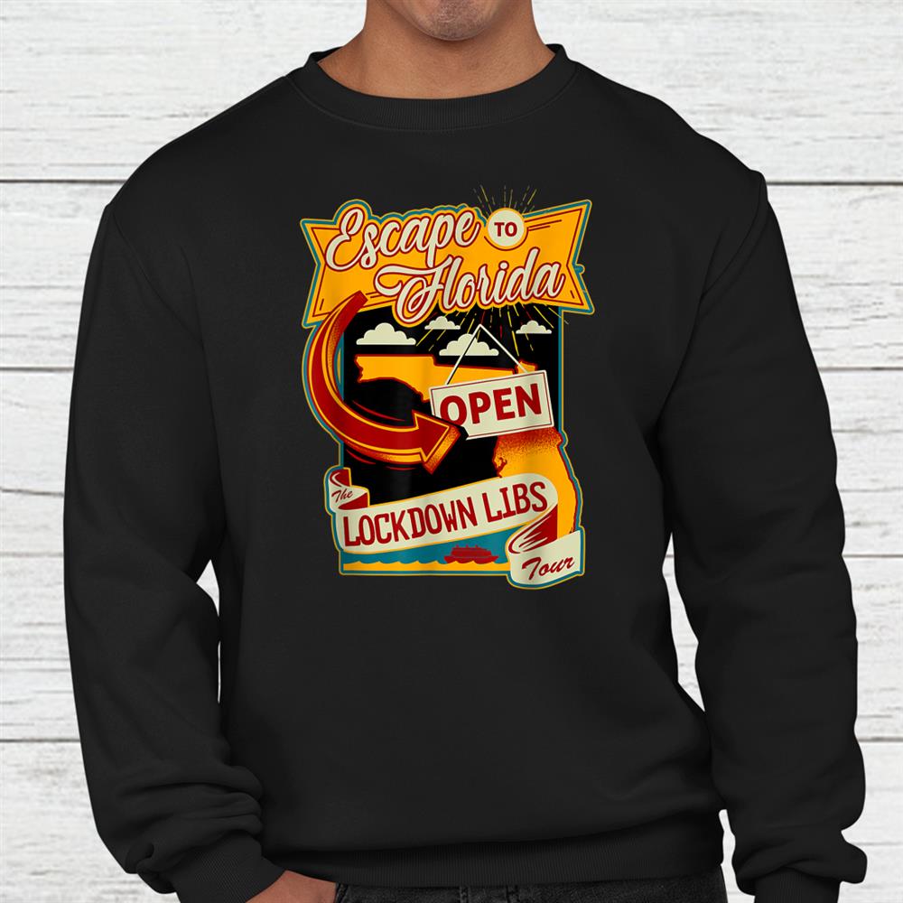 Ron Desantis Escape To Florida Shirt