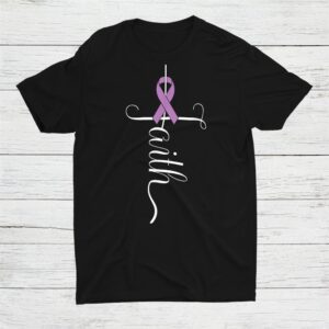 Lupus Awareness Purple Ribbon Shirt