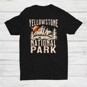 Yellowstone National Park Mountain Shirt