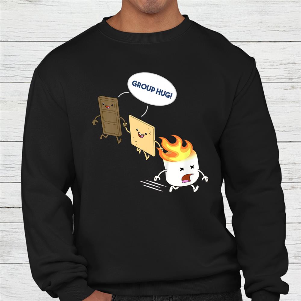 Smores Campfire Marshmallows Roasting Shirt