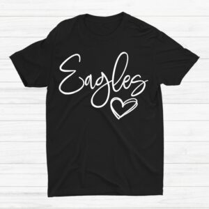 Mascot Sports School Spirit Eagles Back To School Shirt