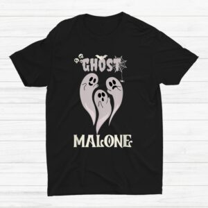 Spooky Season Fall Season Cute Ghost Malone Halloween Shirt