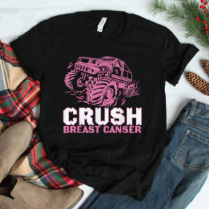 Crush Breast Cancer Awareness Month Monster Truck Shirt