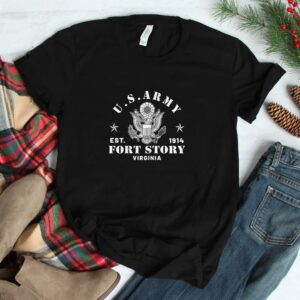 Patriotic Fort Story Virginia Va Us Army Base Shirt