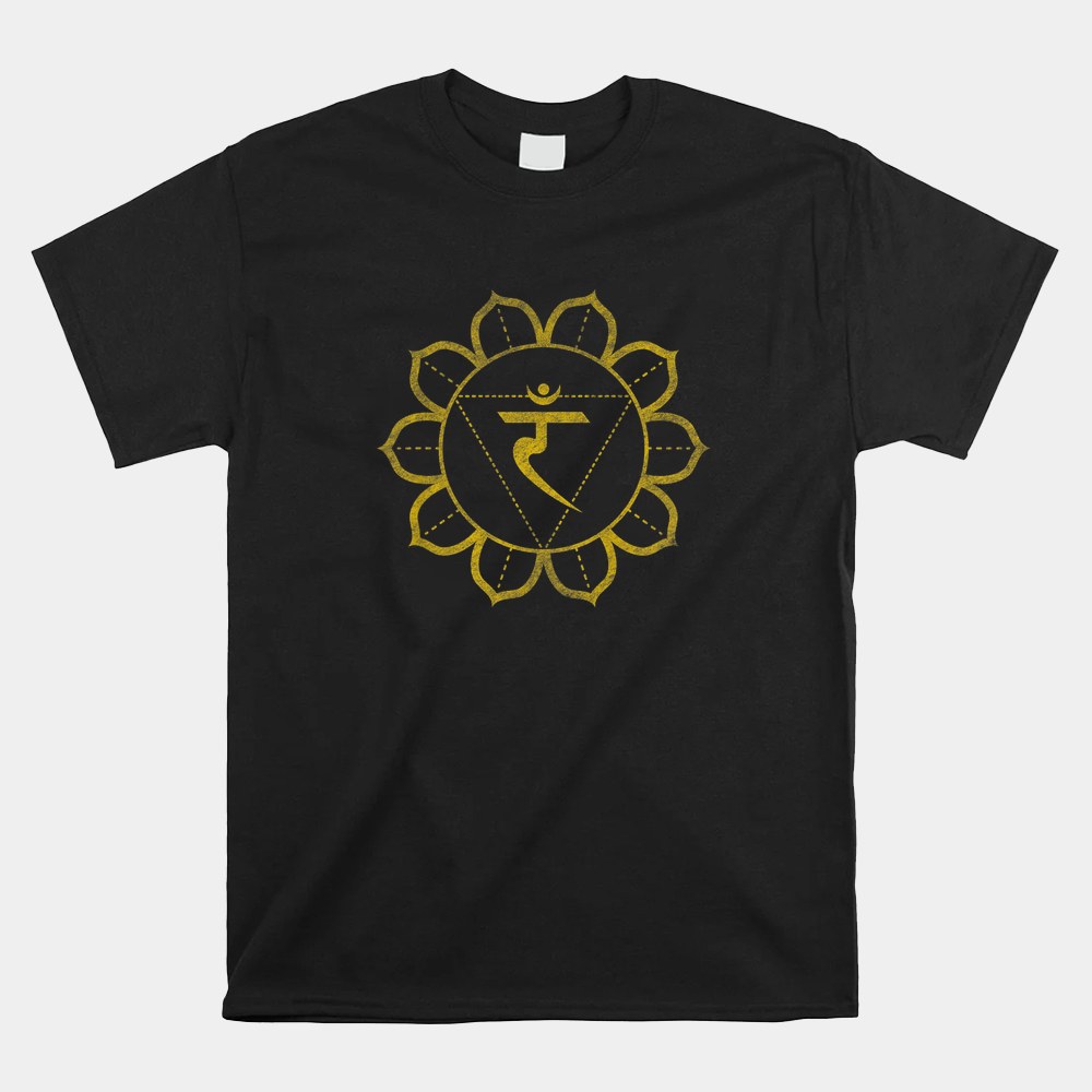 Solar Plexus Chakra Manipura Kundalini Yoga Meditation Shirt