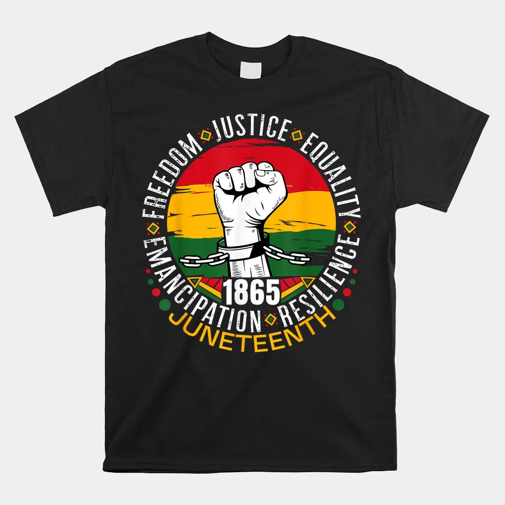 Juneteenth African American Black History 1865 Juneteenth Shirt