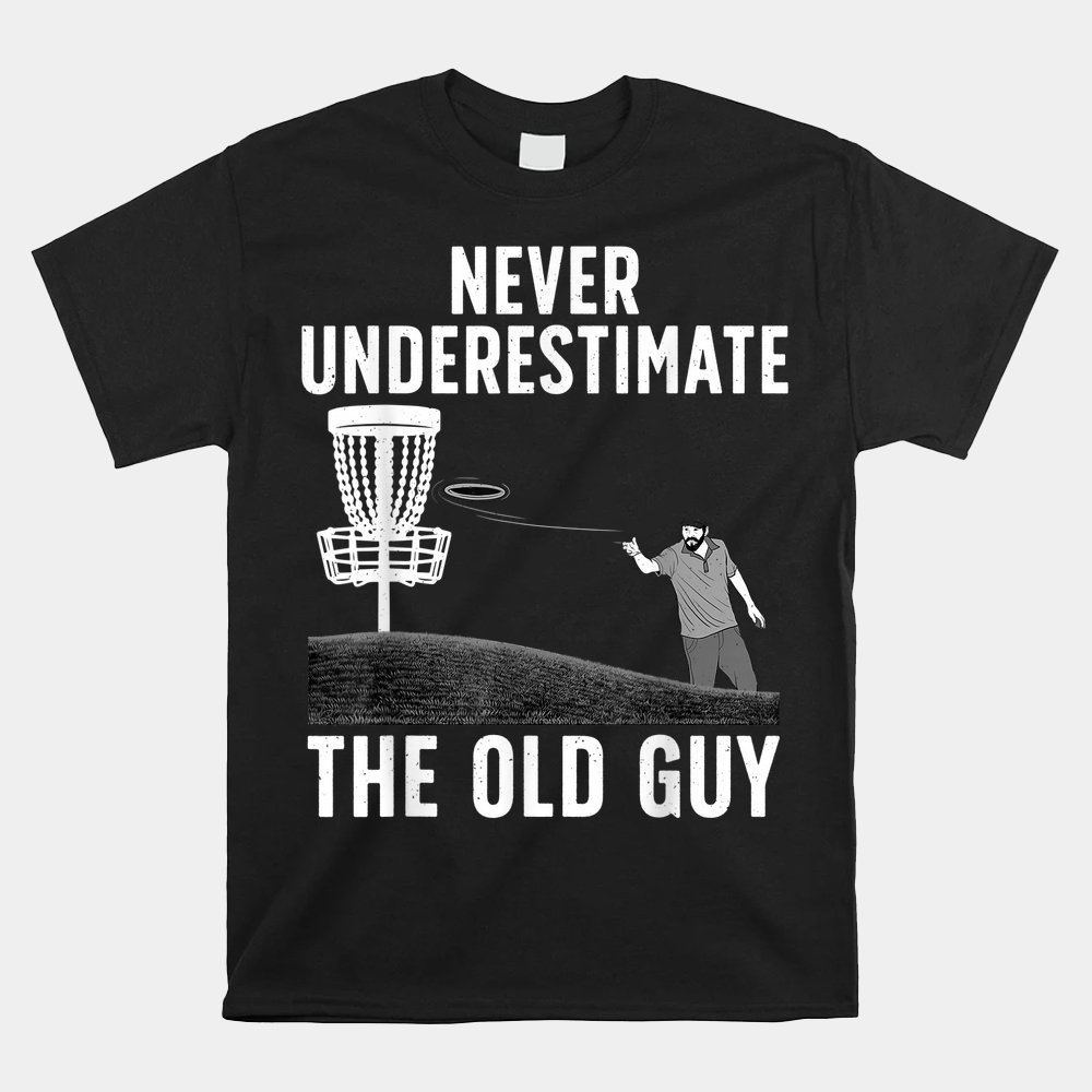 Cool Disc Golf Grandpa Disc Golf Shirt