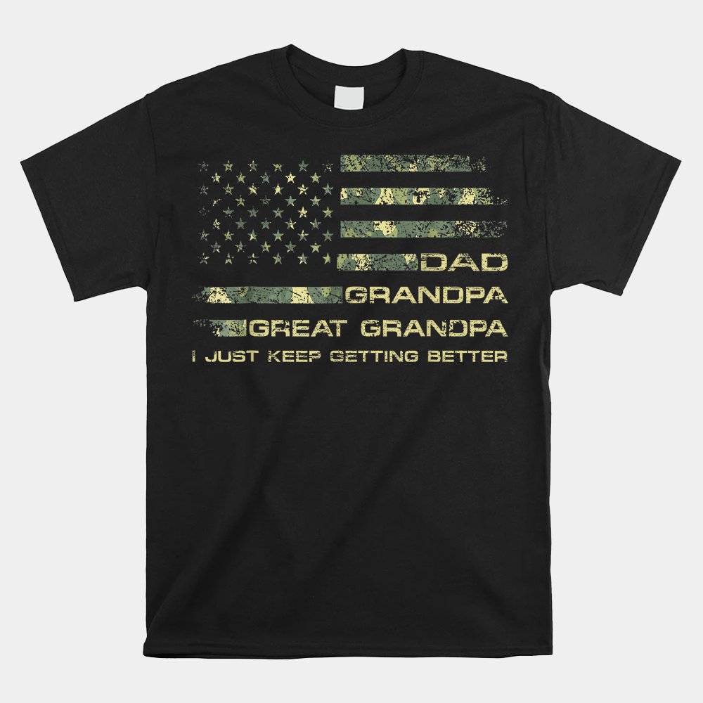 From Grandkids Dad Grandpa Great Grandpa Shirt